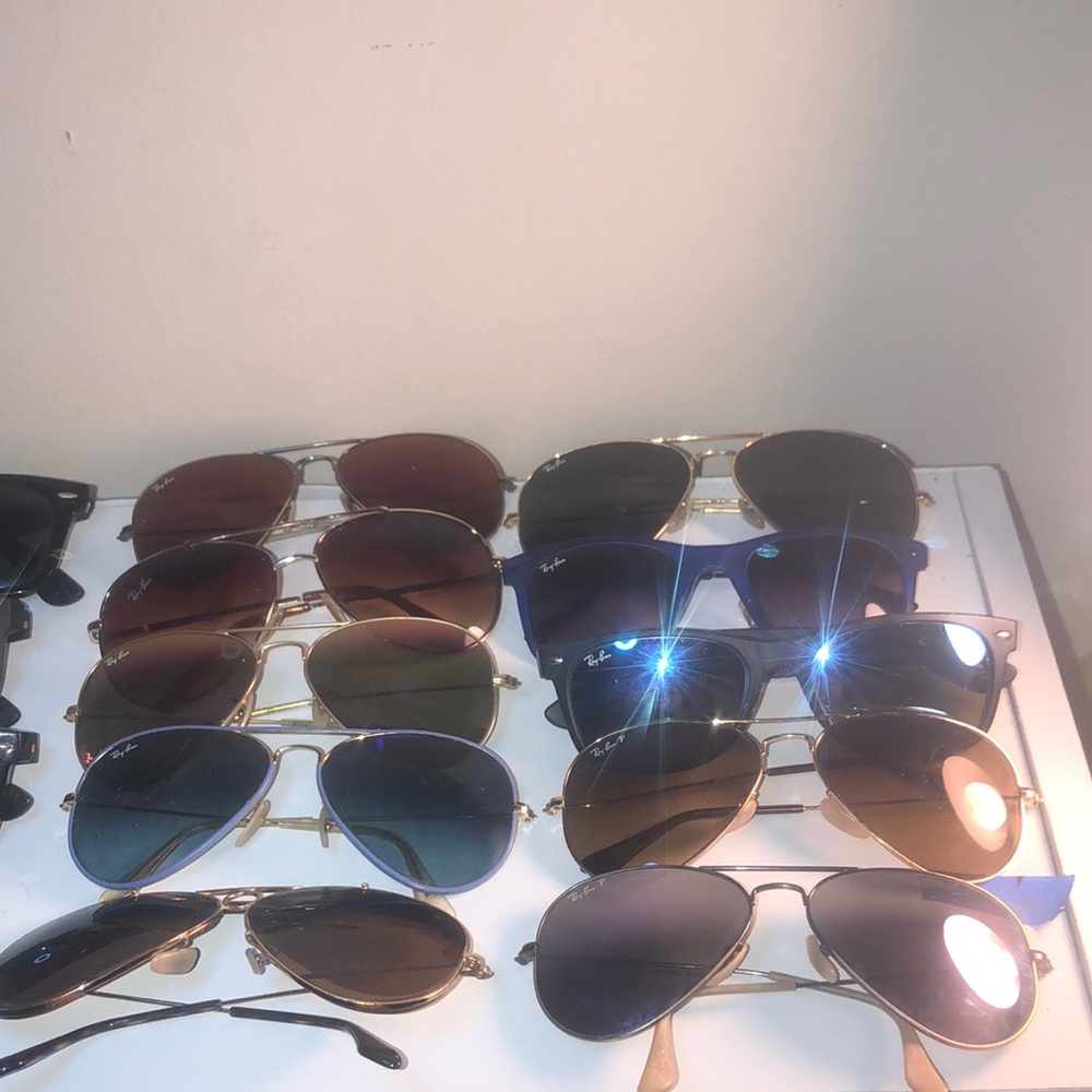 Ray ban sunglasses lot